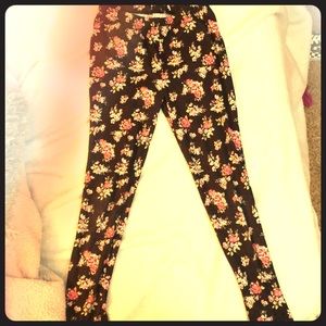 Girls floral Leggings